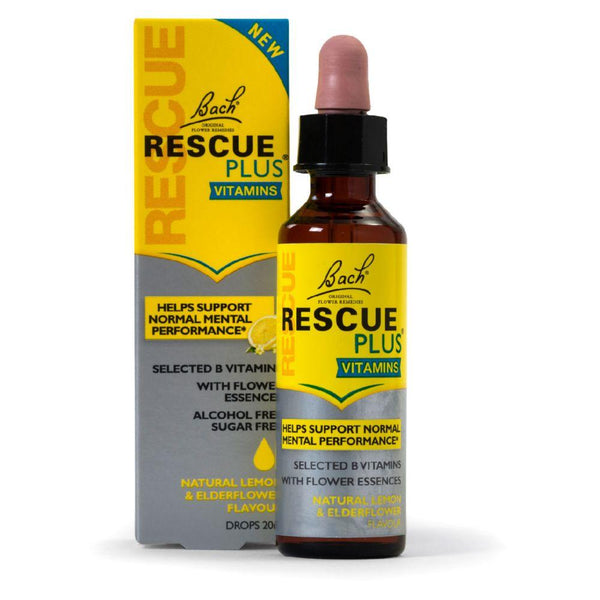 Plus Vitamins Dropper 20Ml Natural Lemon And Elderflower Flavour