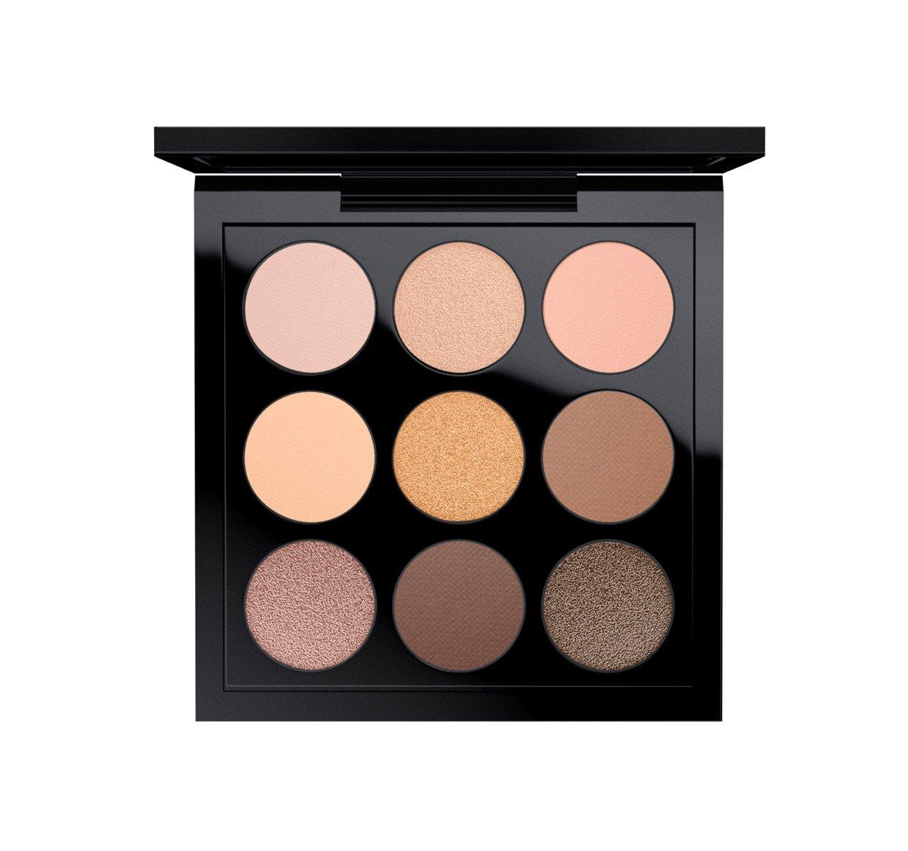 Mac Eye Shadow X 9: AMBER TIMES NINE Gold/Grey